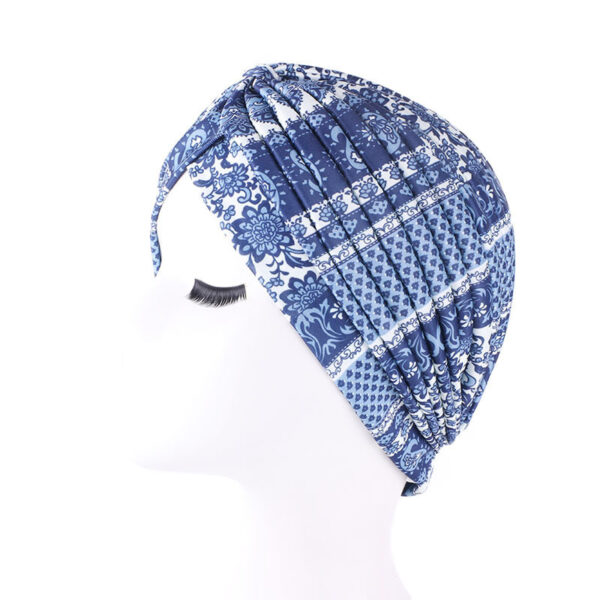 Ladies Fashion Hijab Cross Indian Hat - Image 3