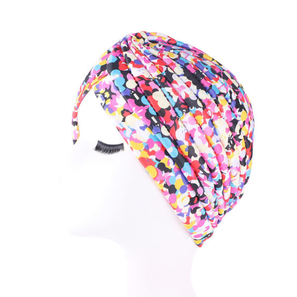 Ladies Fashion Hijab Cross Indian Hat - Image 2